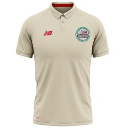 Marchwiel and Wrexham Cricket Club New Balance Short Sleeve Playing Shirt Jnr