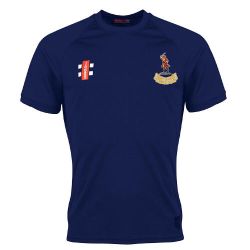 Westerham Cricket Club GN Navy Matrix TShirt  Snr