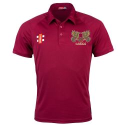 Leyton Orient CC GN Maroon Matrix Polo Shirt  Jnr