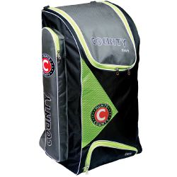 Hunts County Envy Duffle Cricket Bag 2026 - Black/Green/White