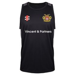 Osbaldwick CC GN Black Pro Performance Vest  Snr