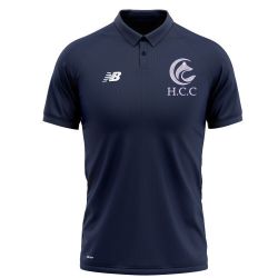 Hildenborough Cricket Club New Balance Polo Shirt Navy  Jnr