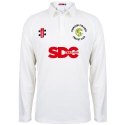 Thoresby Colliery CC GN Matrix Cricket Shirt L/S Snr