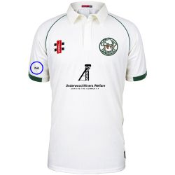 Underwood CC GN Matrix Green Cricket Shirt S/S Snr