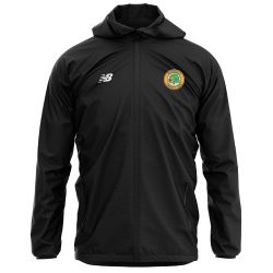 Mansfield Cricket Club New Balance Rain Jacket Black  Jnr