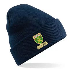 Cloughton CC Navy Beanie