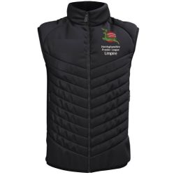 Nottinghamshire Premier League Umpires Gilet Black  Snr