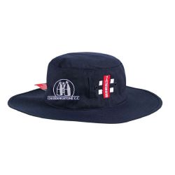 Chiddingstone CC GN Wide Brim Sun Hat Navy