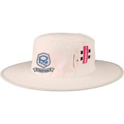 Rustons CC GN Wide Brim Sun Hat - Cream