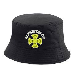Alfreton Cricket Club Bucket Hat Black