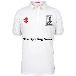 Bothamsall Exiles CC GN Matrix Ivory Cricket Shirt S/S Snr
