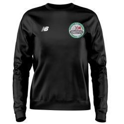 Marchwiel and Wrexham Cricket Club New Balance Training Sweater Black  Snr