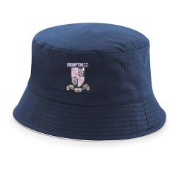 Brompton Cricket Club Bucket Hat Navy