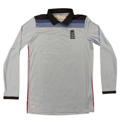 2019 England New Balance World Cup Non Sponsor L/S Cricket Shirt