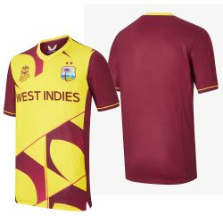 2021 West Indies T20 World Cup Cricket Shirt Snr