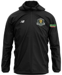 Midlands Cricket Club New Balance Rain Jacket Black  Snr