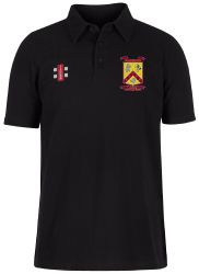 Staxton Cricket Club GN Black Matrix Polo Shirt  Snr