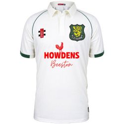 Bramcote CC GN Matrix Cricket Shirt S/S Green Snr