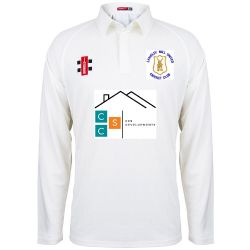 Langley Mill Cricket Club GN Matrix Cricket Shirt Long Sleeve Jnr