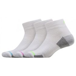 New Balance White Ankle Sock 3 Pack