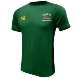 Brockley CC Masuri Cricket Training Shirt Green Jnr