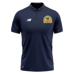 Deccan Chargers CC New Balance Polo Shirt Navy  Snr