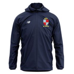 Elvaston Cricket Club New Balance Rain Jacket Navy  Jnr