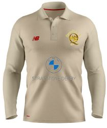 Quarndon Cricket Club New Balance Long Sleeve Playing Shirt Snr