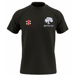 Blyth CC GN Black GTS T-Shirt Snr