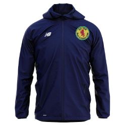 New Balance Cricket Teamwear Waterproof Jacket Navy Jnr