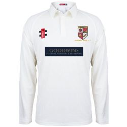 Youlgrave Lodge CC GN Matrix Cricket Shirt L/S Snr