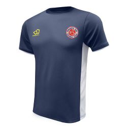 Swanwick Hall Cricket Club Masuri Cricket Training Shirt Navy Jnr