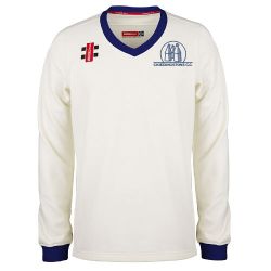 Chiddingstone CC GN Pro Performance Navy L/S Sweater Jnr