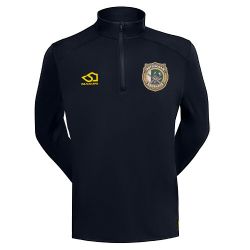 Nottingham Badshahs CC Masuri Cricket 1/4 Zip Fleece Navy  Snr