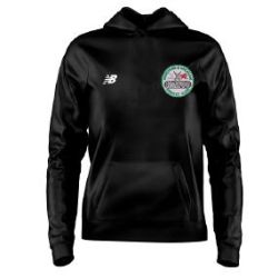 Marchwiel and Wrexham Cricket Club New Balance Training Hoody Black  Snr