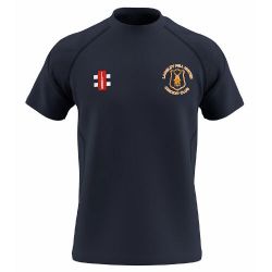Langley Mill CC GN Navy GTS T-Shirt Snr
