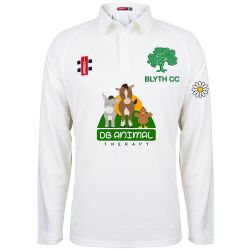 Blyth CC GN Matrix Cricket Shirt L/S Jnr