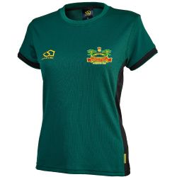 Duffield Cricket Club Masuri Cricket Training Shirt Green - Womens