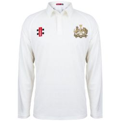 Sidney Sussex College CC GN Matrix Cricket Shirt L/S Snr