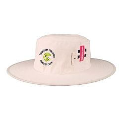 Thoresby Colliery CC GN Wide Brim Sun Hat - Cream