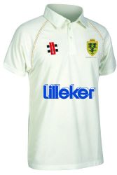 Eckington Cricket Club GN Matrix Plain Cricket Shirt S/S Snr