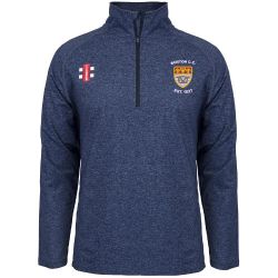 Burton (Derbyshire) CC GN Navy Velocity Mid Layer  Snr