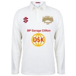 Clifton CC GN Matrix Cricket Shirt L/S Wom