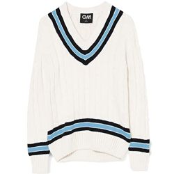 Long Sleeve Trimmed Sweater  Snr