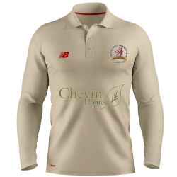 Shipley Hall Cricket Club New Balance Long Sleeve Playing Shirt Jnr