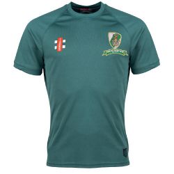 Wiseton CC GN Green Matrix TShirt  Jnr