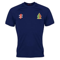 Ilford Catholic Cricket Club GN Navy Matrix TShirt  Jnr