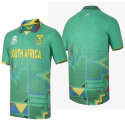 2021 South Africa Castore T20 World Cup Cricket Shirt