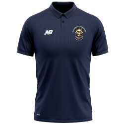 Kilndown and Lamberhurst Cricket Club New Balance Polo Shirt Navy  Jnr