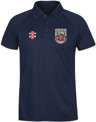 Yaxley Cricket Club GN Navy Matrix Polo Shirt  Jnr